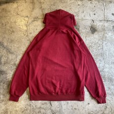 画像2: 【NIKE】OLD RED COLOR FRONT PRINTED DESIGN SWEAT HOODIE / Ladies L / MADE IN USA (2)