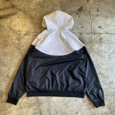 画像2: 【NIKE】MONOCHROME COLOR DESIGN HOODIE ZIP UP JACKET / Ladies L (2)