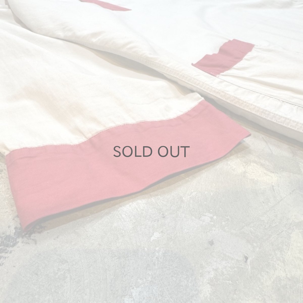 画像6: 40~50's CEREMONY COSTUME HALF BUTTON L/S SHIRT / Mens L (6)