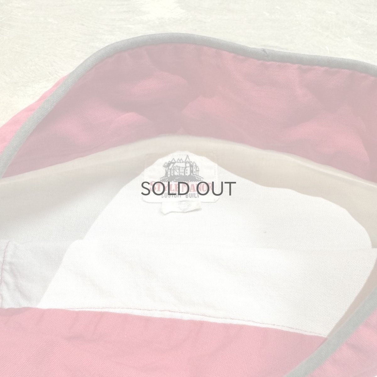 画像10: 40~50's CEREMONY COSTUME HALF BUTTON L/S SHIRT / Mens L (10)