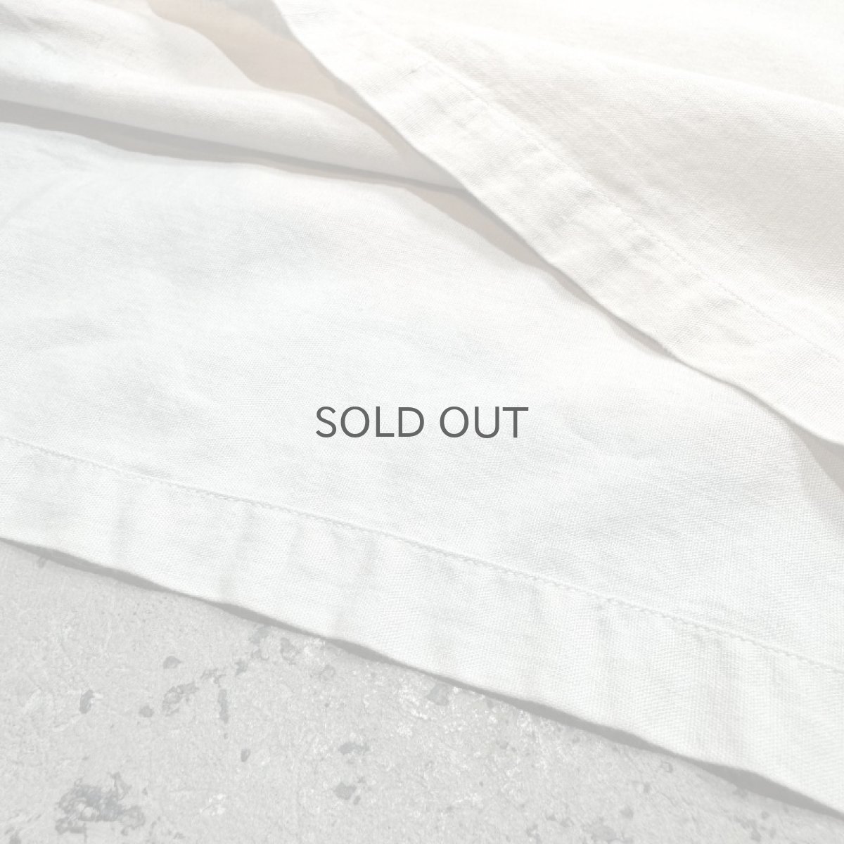 画像8: 40~50's CEREMONY COSTUME HALF BUTTON L/S SHIRT / Mens L (8)