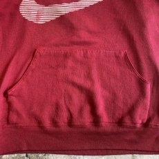 画像7: 【NIKE】OLD RED COLOR FRONT PRINTED DESIGN SWEAT HOODIE / Ladies L / MADE IN USA (7)