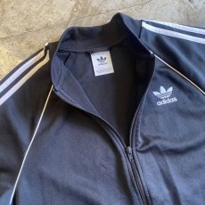 画像7: 【adidas】BICOLOR DESIGN THREE STRIPES DOUBLE ZIP TRACK JACKET / Ladies L (7)