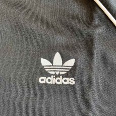 画像9: 【adidas】SLEEVE THREE LINE DESIGN DOUBLE ZIP TRACK JACKET / Ladies L (9)