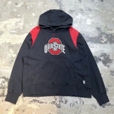 画像1: 【NIKE】"OHIO STATE" COLOR SWITCHED HOODIE SWEAT / Mens L (1)