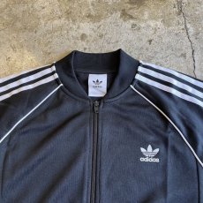 画像7: 【adidas】SLEEVE THREE LINE DESIGN DOUBLE ZIP TRACK JACKET / Ladies L (7)