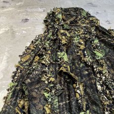 画像9: 3D CAMOUFRAGE PATTERN ZIP UP GHILLIE HOODIE JACKET / Mens L (9)