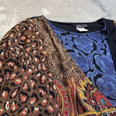 画像3: 80~90's PATTERN SWITCHED CACHECOEUR L/S TOPS / Mens S / MADE IN USA (3)