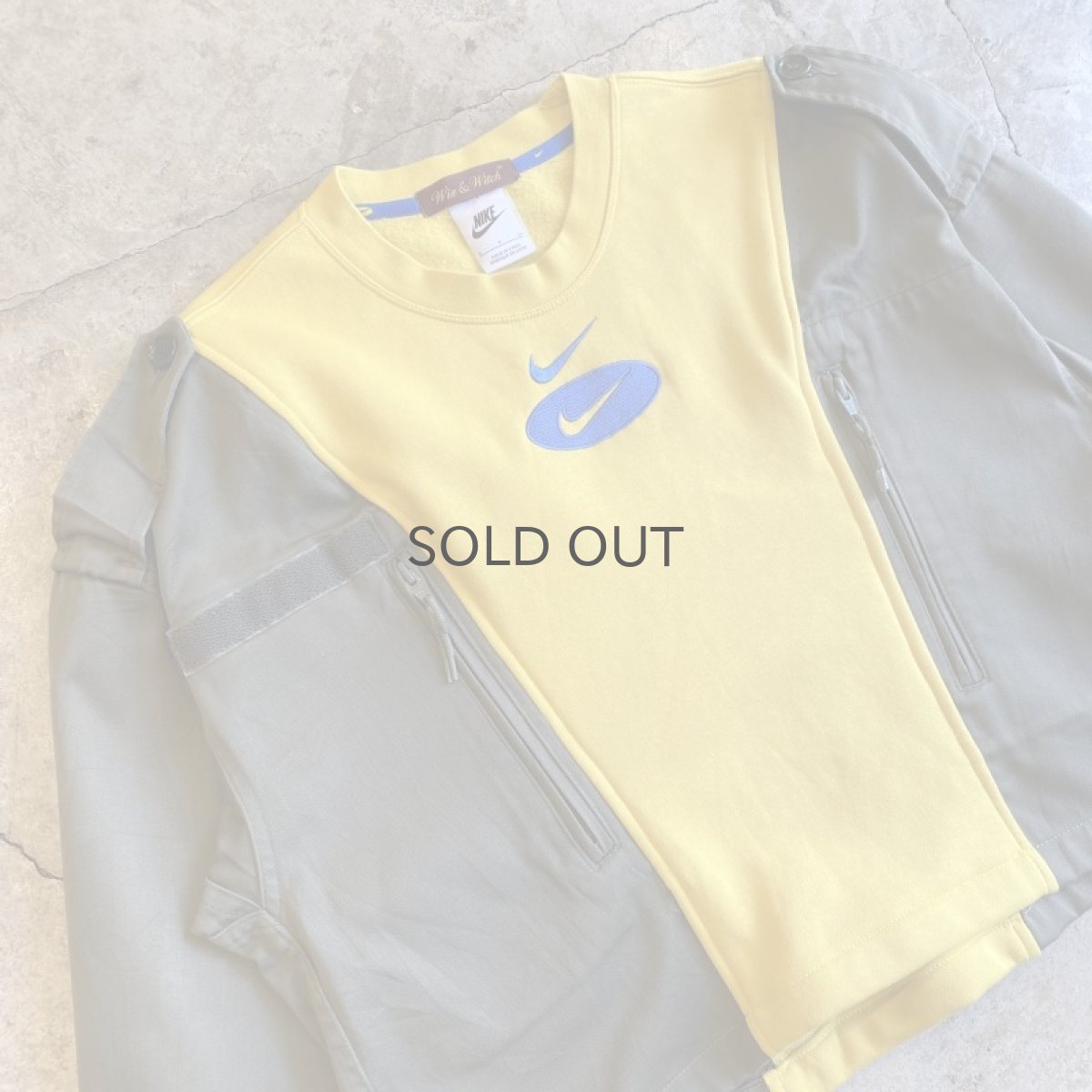 画像3: 【Wiz&Witch】"UNITED" SPORTY MILITARY SWEAT / OS (3)