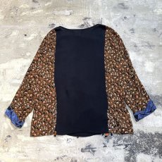 画像2: 80~90's PATTERN SWITCHED CACHECOEUR L/S TOPS / Mens S / MADE IN USA (2)