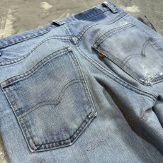 画像9: 70~80's【LEVI'S】517 BOOCUT DENIM PANTS / W30 (9)