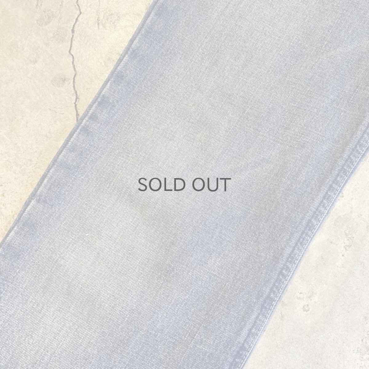 画像7: 【Chloe】CUT OFF DESIGN FLARE DENIM PANTS / W30 (7)