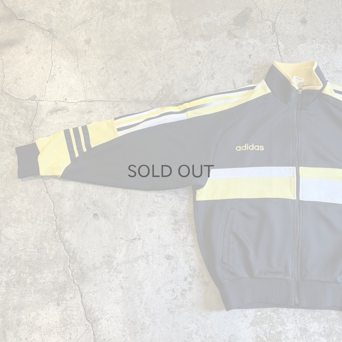 画像7: 【adidas】SLEEVE COLOR STRIPE DESIGN ZIP UP TRACK JACKET / Ladies M (7)