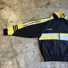 画像7: 【adidas】SLEEVE COLOR STRIPE DESIGN ZIP UP TRACK JACKET / Ladies M (7)