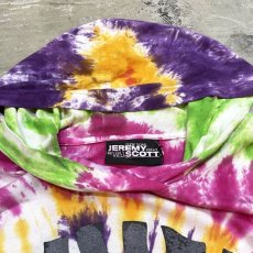 画像10: 【JEREMY SCOTT】TIE DYE PATTERN HOODIE L/S TOPS / Mens M / MADE IN USA (10)