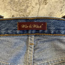 画像10: 【Wiz&Witch】FLARE CUT DENIM PANTS / W29 (10)