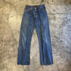 画像1: 【Wiz&Witch】FLARE CUT DENIM PANTS / W29 (1)