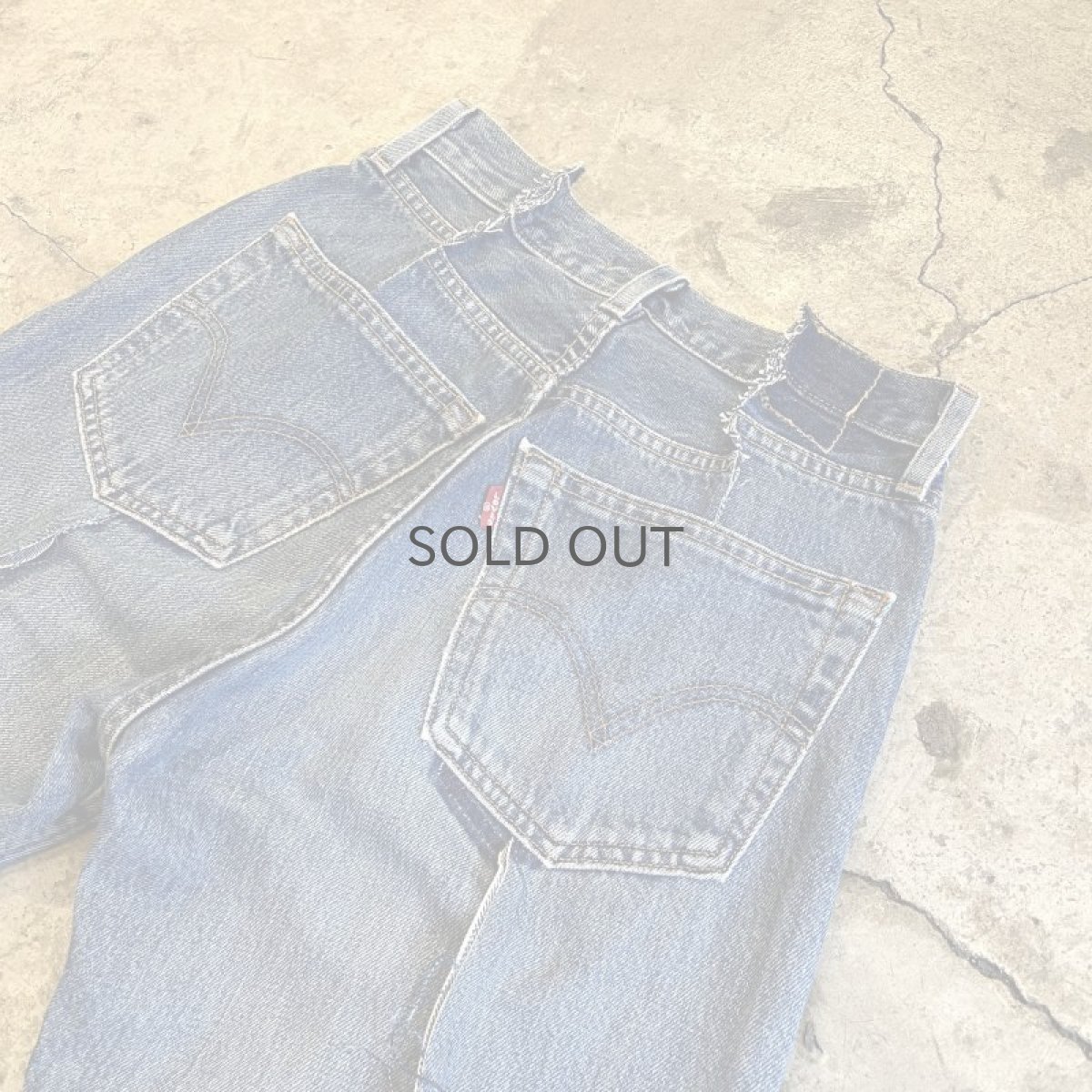 画像9: 【Wiz&Witch】FLARE CUT DENIM PANTS / W29 (9)