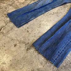 画像4: 【Wiz&Witch】FLARE CUT DENIM PANTS / W29 (4)