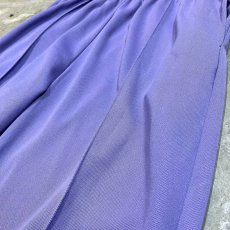 画像4: 80~90's PURPLE COLOR STRAIGHT SILHOUETTE PANTS / W26~ (4)