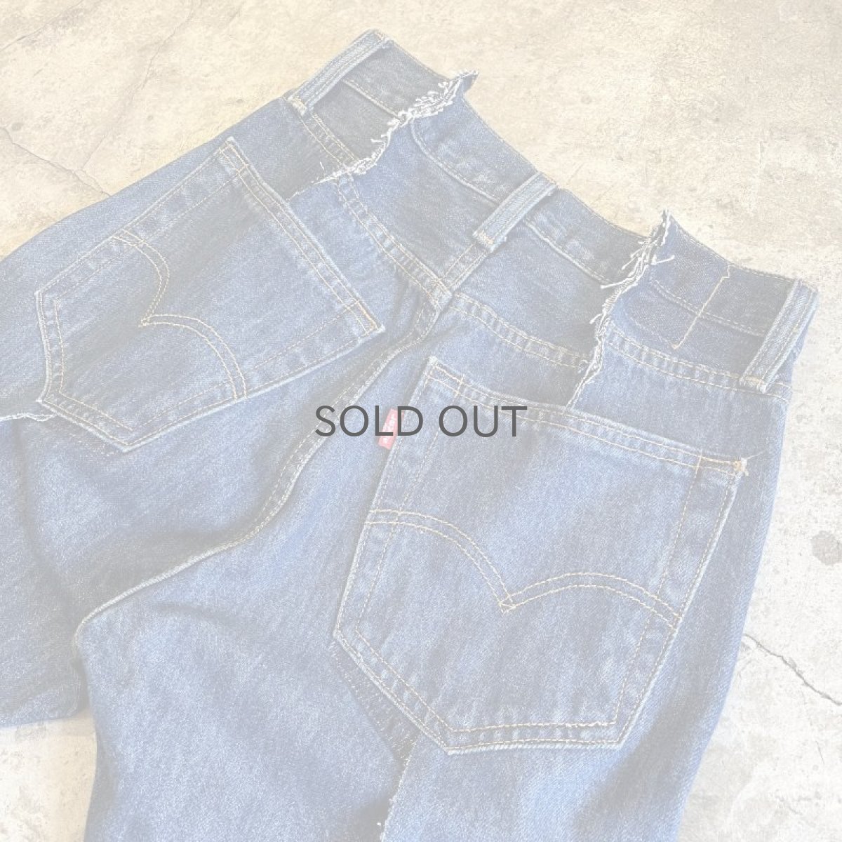 画像9: 【Wiz&Witch】FLARE CUT DENIM PANTS / W29 (9)