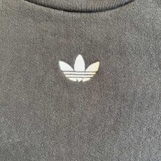 画像9: 【adidas】SLEEVE STRIPE PATCH DESIGN SHORT L/S SWEAT / Ladies S (9)