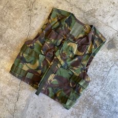 画像4: MILITARY CAMOUFLAGE PATTERN BELT DESIGN VEST / Ladies L (4)