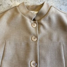 画像5: STAND COLLAR SHORT DESIGN JACKET / Ladies M (5)