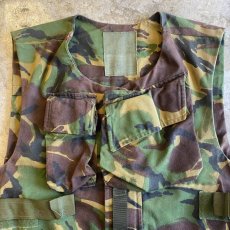 画像5: MILITARY CAMOUFLAGE PATTERN BELT DESIGN VEST / Ladies L (5)