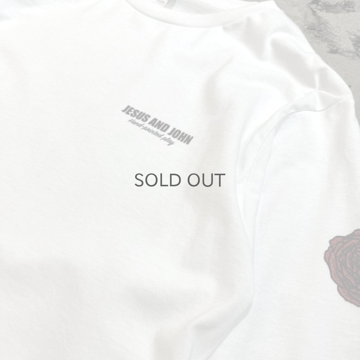 画像4: 【JESUS AND JOHN】"BOUQUET" L/S T-SHIRTS / M&L&XL (4)