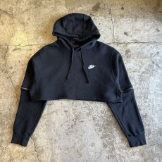 画像1: 【Wiz&Witch】"TRANSFORM" SHOULDER ZIP SHORT HOODIE SWEAT / OS (1)