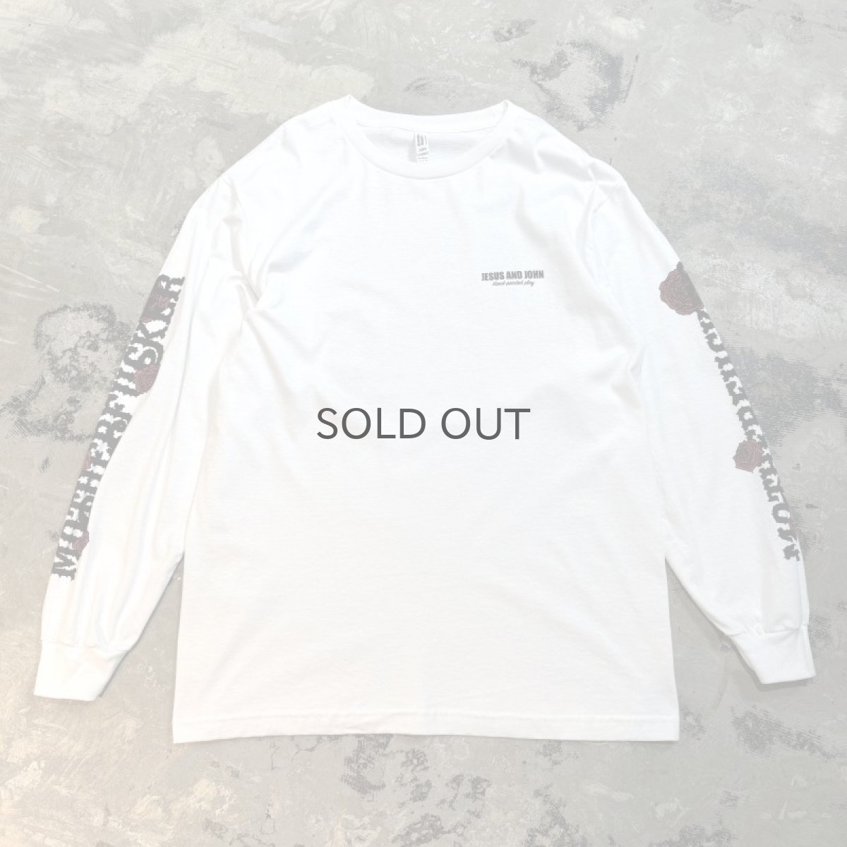 画像2: 【JESUS AND JOHN】"BOUQUET" L/S T-SHIRTS / M&L&XL (2)