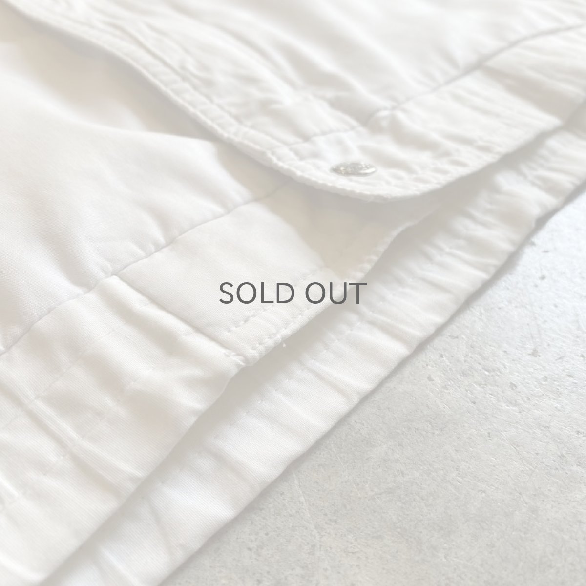 画像12: SINGLE DESIGN WHITE COLOR ZIP UP JACKET / Ladies M (12)