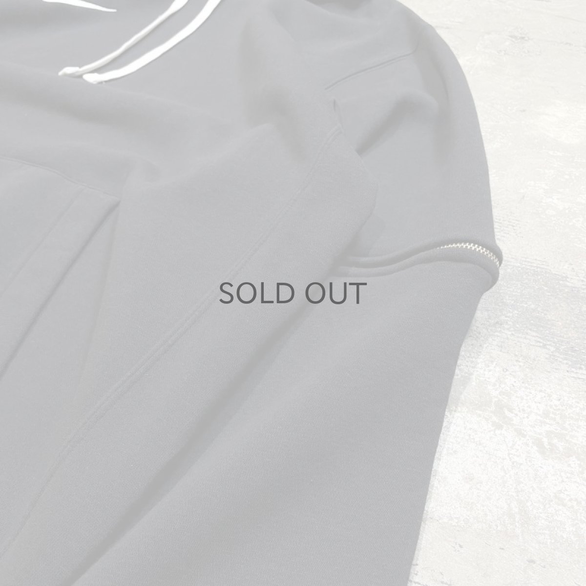 画像11: 【Wiz&Witch】"TRANSFORM" SHOULDER ZIP BIG SWEAT HOODIE / OS (11)