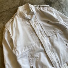 画像3: SINGLE DESIGN WHITE COLOR ZIP UP JACKET / Ladies M (3)