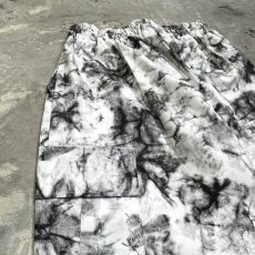 画像9: 【WONDERGROUND】MARBLING PATTERN CARGO WIDE PANTS / OS (9)