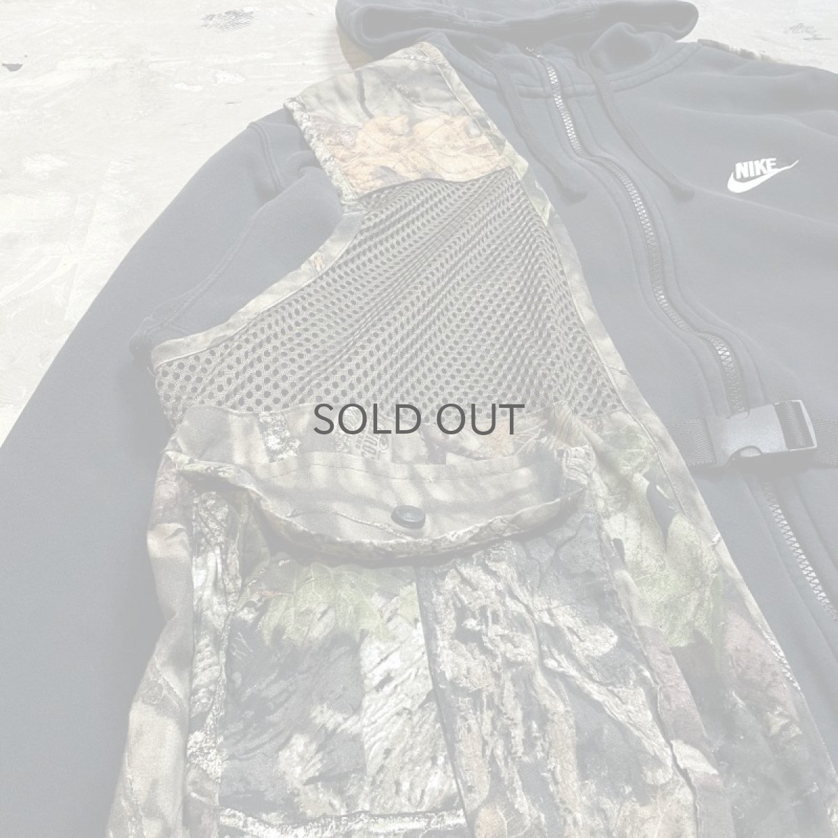 画像5: 【Wiz&Witch】"UNITED" SPORTY VEST ZIP UP SWEAT HOODIE / OS (5)