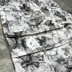 画像5: 【WONDERGROUND】MARBLING PATTERN CARGO WIDE PANTS / OS (5)