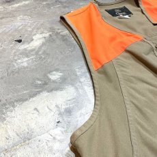 画像7: 90's COLOR SWITCHED MULTI POCKET NYLON VEST / Mens XL / MADE IN USA (7)