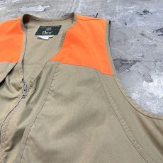 画像4: 90's COLOR SWITCHED MULTI POCKET NYLON VEST / Mens XL / MADE IN USA (4)