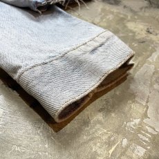 画像8: 【Wiz&Witch】"WANDERER" NO COLLAR ZIP UP DENIM JACKET / OS (8)