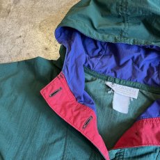 画像10: 【COLUMBIA】3 POCKET DESIGN COLOR ANORAK HOODIE L/S TOPS / Ladies XL (10)