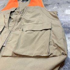 画像6: 90's COLOR SWITCHED MULTI POCKET NYLON VEST / Mens XL / MADE IN USA (6)