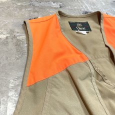 画像3: 90's COLOR SWITCHED MULTI POCKET NYLON VEST / Mens XL / MADE IN USA (3)