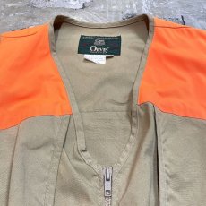 画像11: 90's COLOR SWITCHED MULTI POCKET NYLON VEST / Mens XL / MADE IN USA (11)