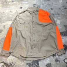 画像1: SWITCHED COTTON HUNTING L/S SHIRT / Mens XL (1)