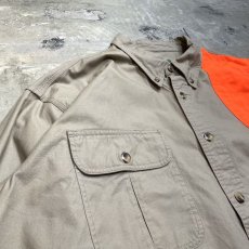 画像3: SWITCHED COTTON HUNTING L/S SHIRT / Mens XL (3)