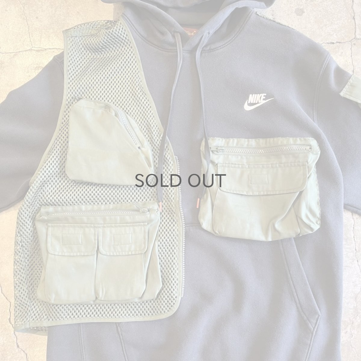 画像8: 【Wiz&Witch】"UNITED" SPORTY VEST SWEAT HOODIE / OS (8)