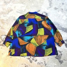 画像2: ARTISTIC ALL OVER PATTERN L/S SHIRT / Mens M (2)