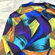 画像9: ARTISTIC ALL OVER PATTERN L/S SHIRT / Mens M (9)